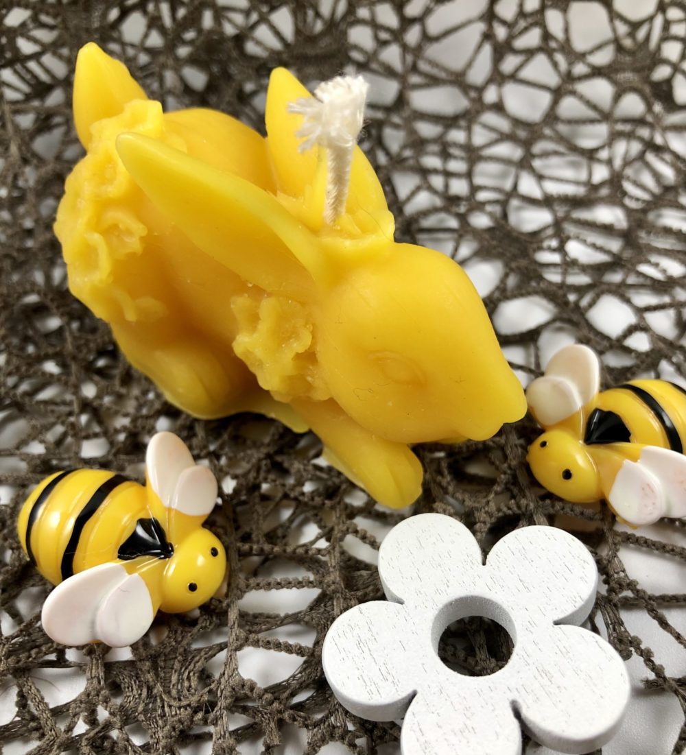 Bienenwachskerzen mit Ostermotiven – Bild 8