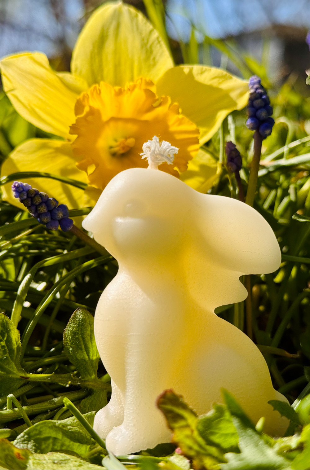 Bienenwachskerzen mit Ostermotiven – Bild 4