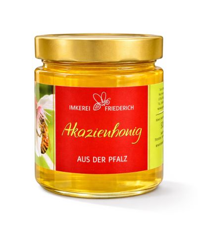 Produktbild Akazienhonig auf weissem Untergrund