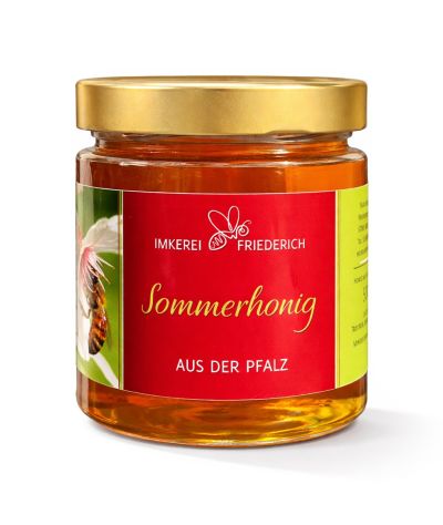 Produktbild Sommerhonig auf weissem Untergrund